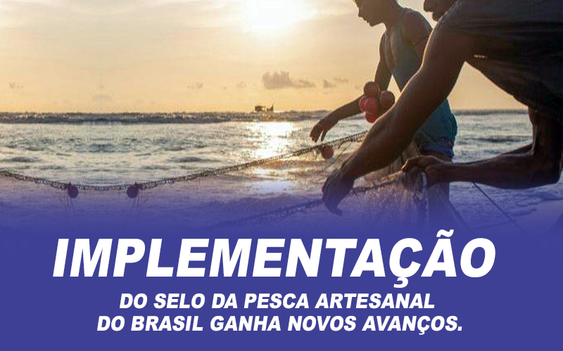 Implementação do Selo da Pesca Artesanal do Brasil ganha novos avanços.