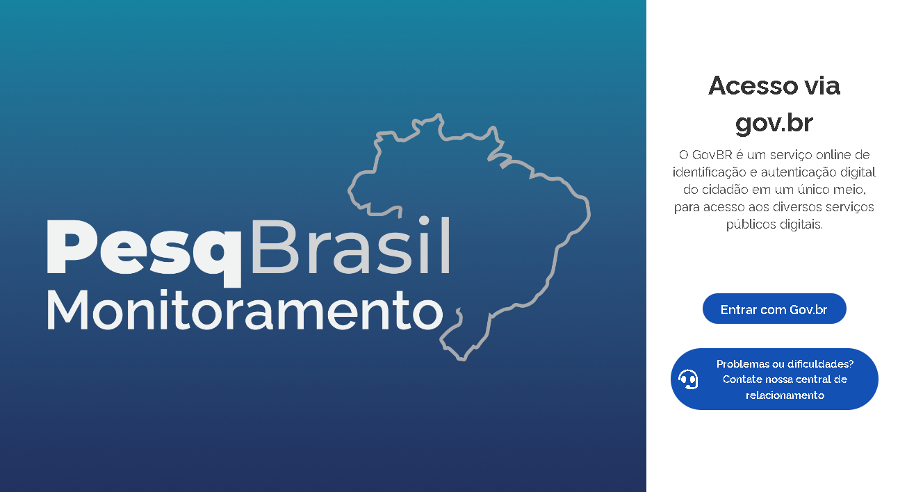 SAIBA MAIS SOBRE PESQBRASIL MONITORAMENTO