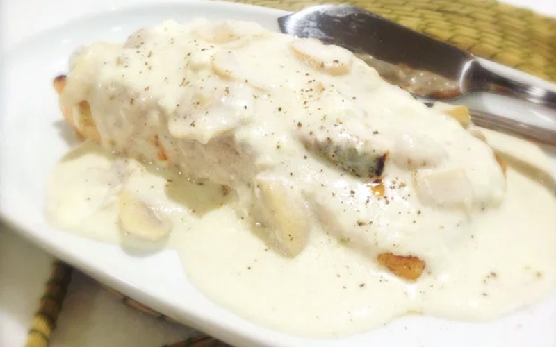 Aprenda a fazer Salmão ao champignon
