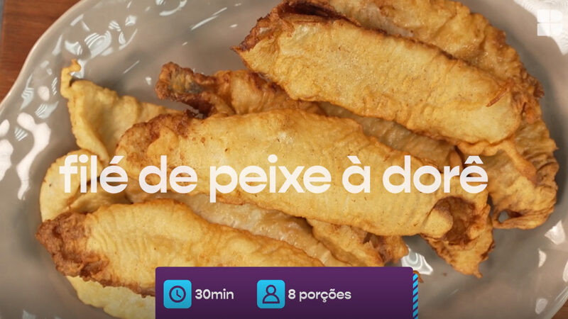 Aprenda a fazer Pescadinha em filé a dorê