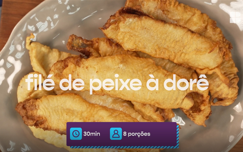 Aprenda a fazer Pescadinha em filé a dorê
