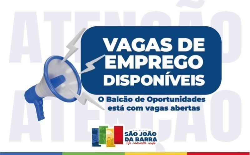 Balcão de emprego da região