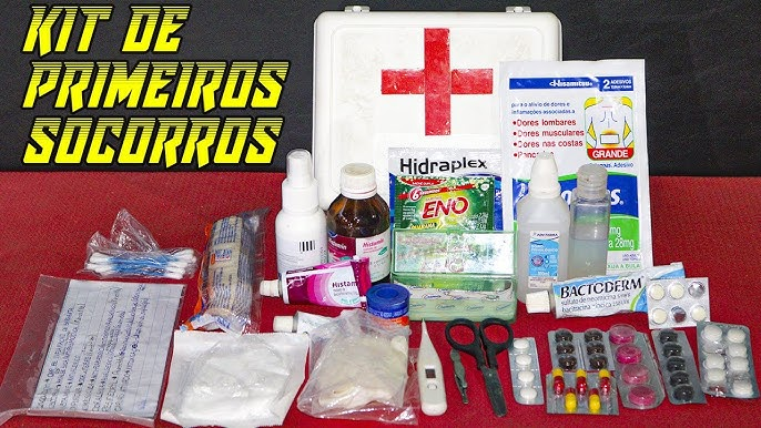Kit de Primeiros Socorros para Pesca