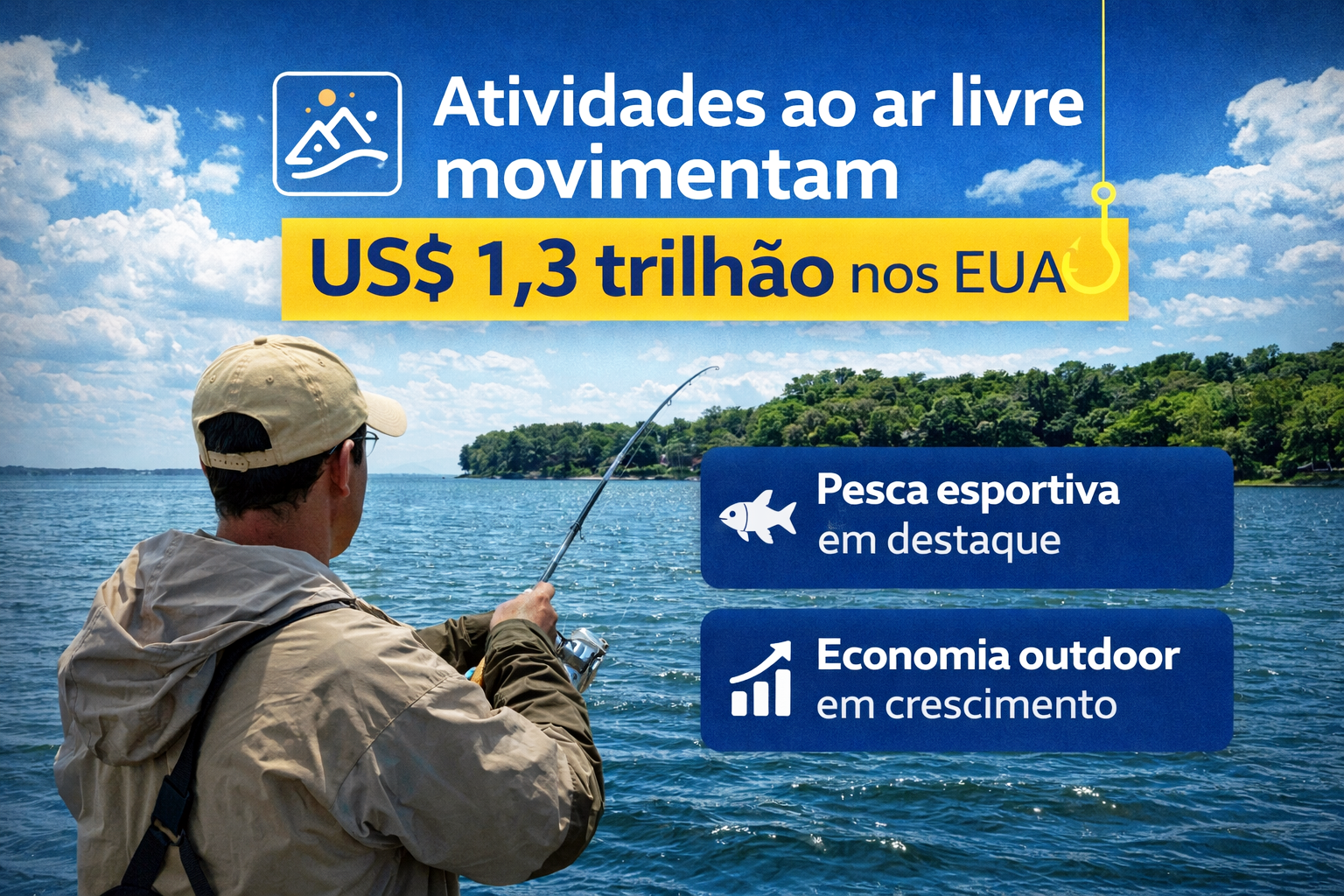 Atividades ao ar livre movimentam US$ 1,3 trilhão nos Estados Unidos