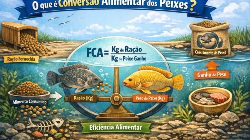 O que é Conversão Alimentar dos Peixes