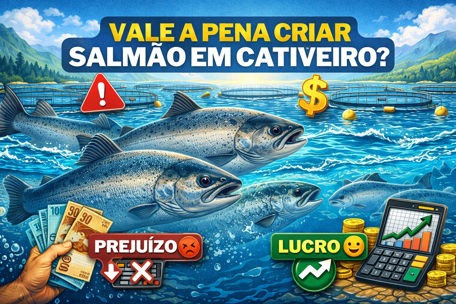 Vale a Pena Criar Salmão em Cativeiro? Descubra os Prós e Contras!