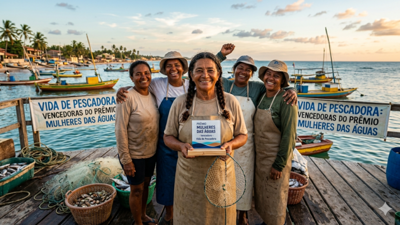 Vida de pescadora: conheça as vencedoras do Prêmio Mulheres das Águas