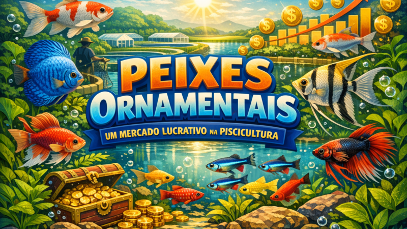 Peixes Ornamentais: Um Mercado Lucrativo na Piscicultura