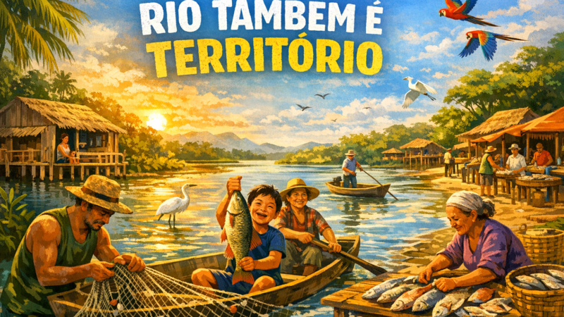 O RIO TAMBÉM É TERRITÓRIO!