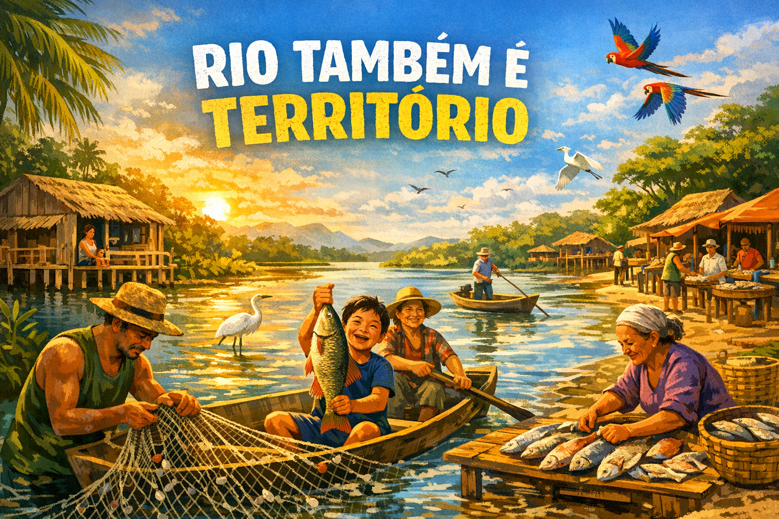 O RIO TAMBÉM É TERRITÓRIO!