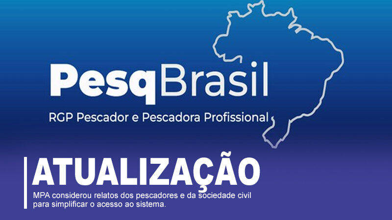 Autenticação de dois fatores foi retirada do Sistema PesqBrasil