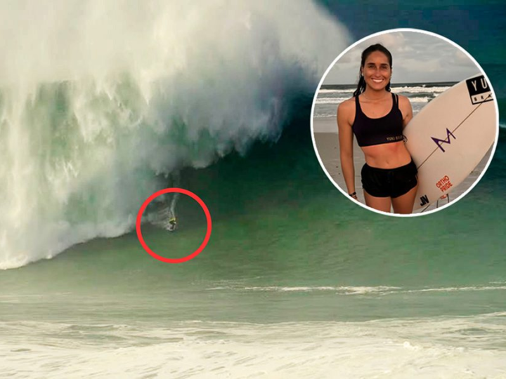 Quase 25 metros de altura: brasileira pode quebrar recorde mundial no surf de ondas gigantes