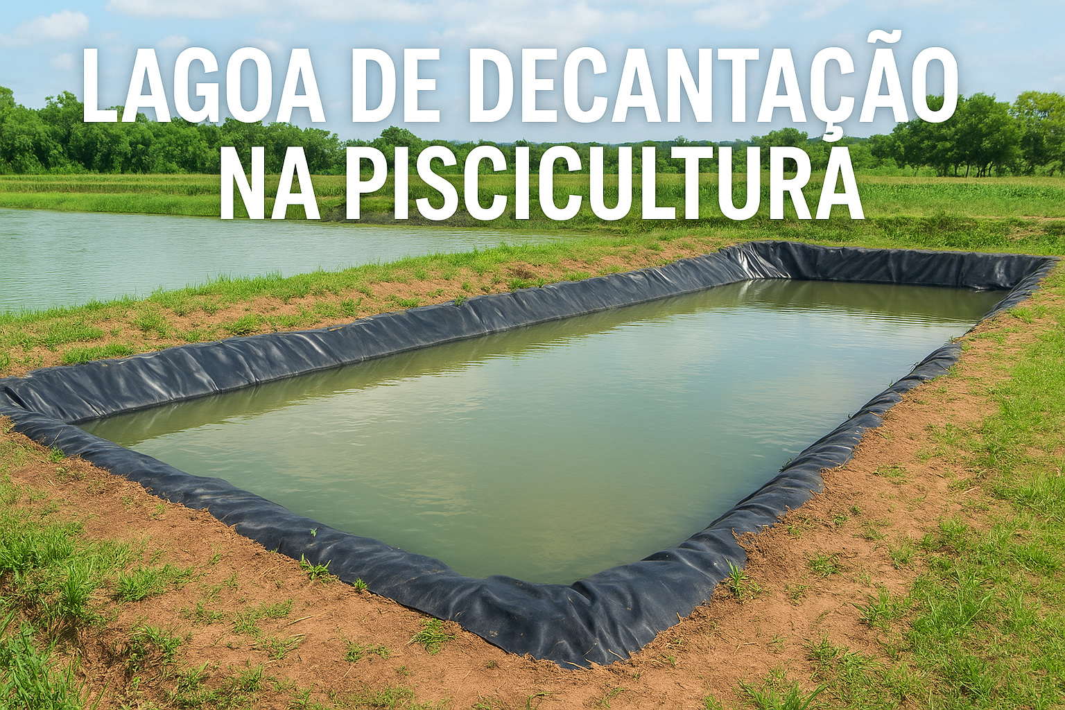 Lagoa de Decantação na Piscicultura: O Que é, Para Que Serve