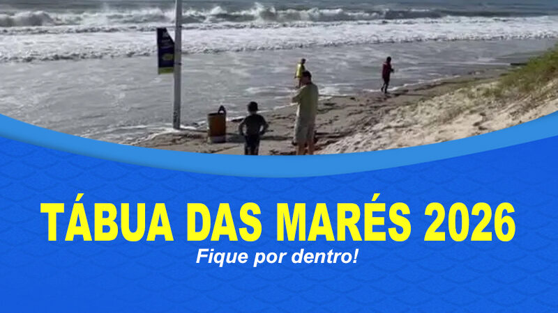 Confira a Tábua de Marés para o Rio de Janeiro – São João da Barra