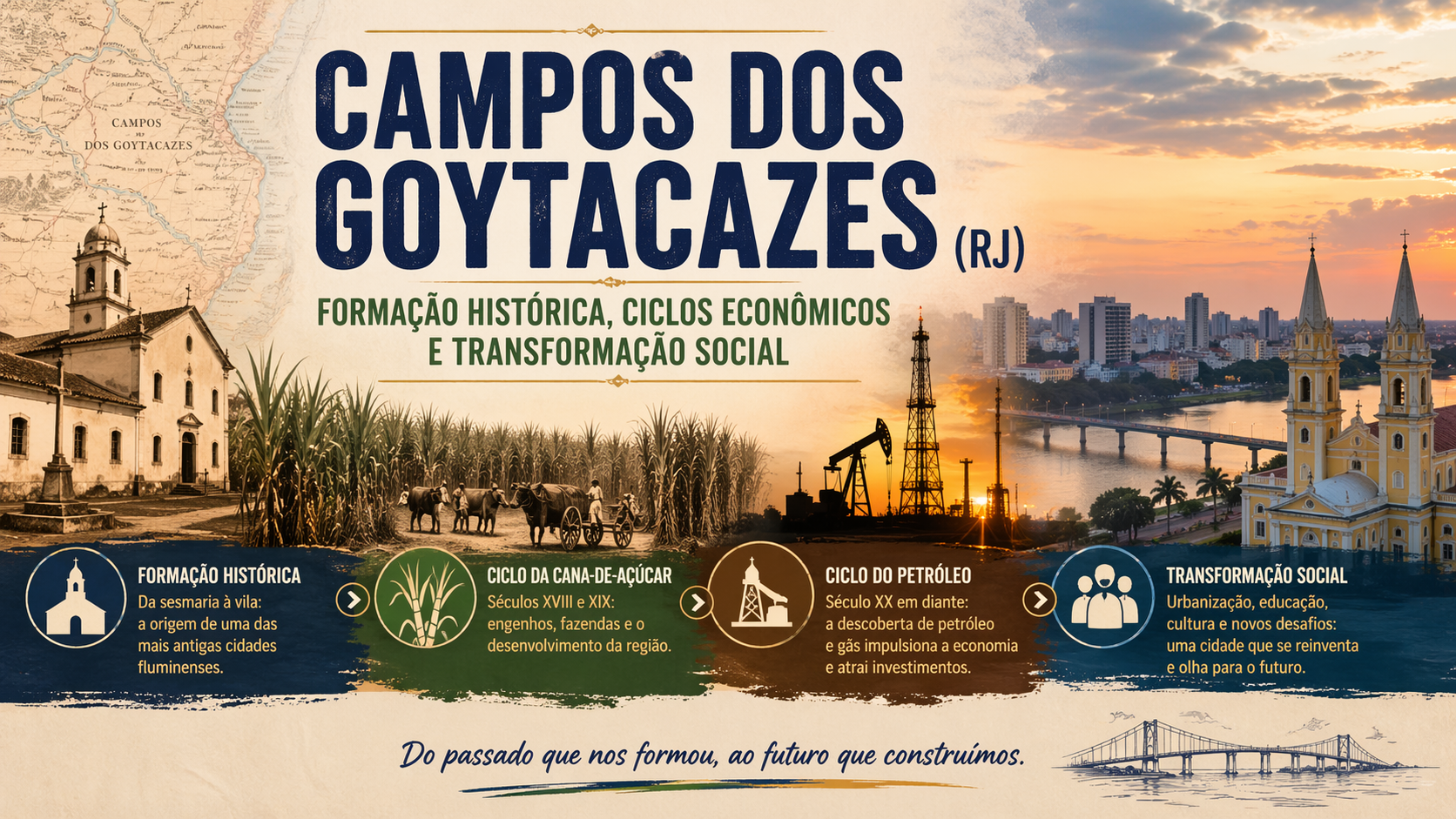 Campos dos Goytacazes (RJ): Formação histórica, ciclos econômicos e transformação social
