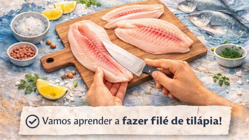 Oficina de Beneficiamento de Pescado na Cooperativa Arte Peixe
