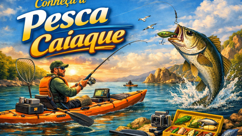 Conheça a pesca de caiaque