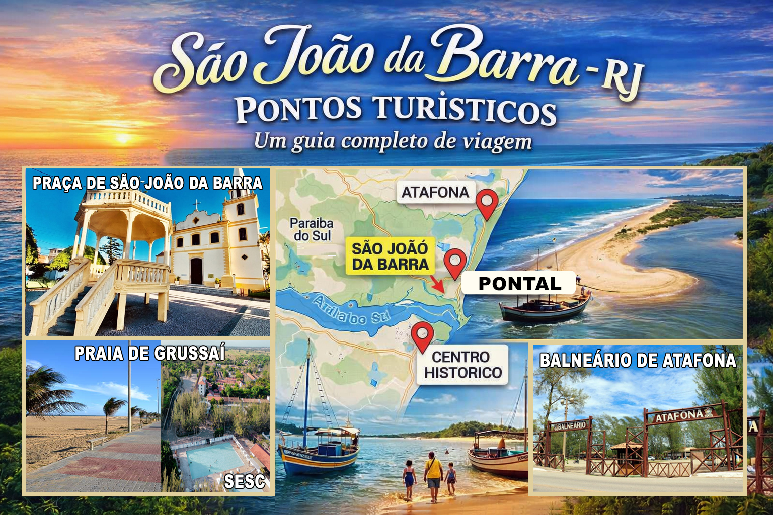 Pontos turísticos de São João da Barra – Rio de Janeiro: um guia completo de viagem