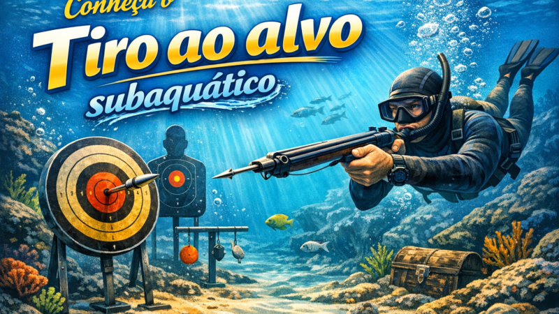 Conheça o Tiro ao alvo subaquático