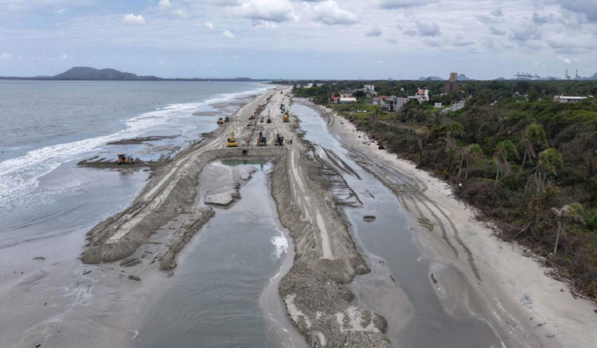 Brasil remove 18 milhões de toneladas de areia do fundo do mar