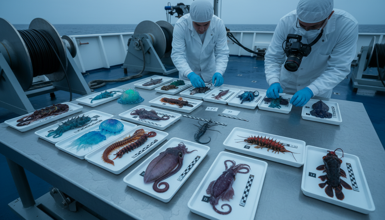 Lagostas cor-de-rosa e lulas com cara de desenho animado… cientistas encontraram 24 novas espécies no fundo do oceano