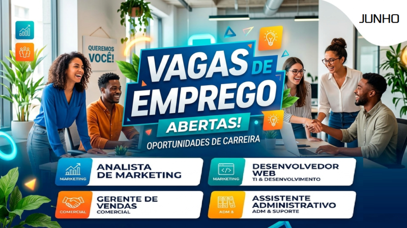 Vagas de Emprego para Junho de 2026