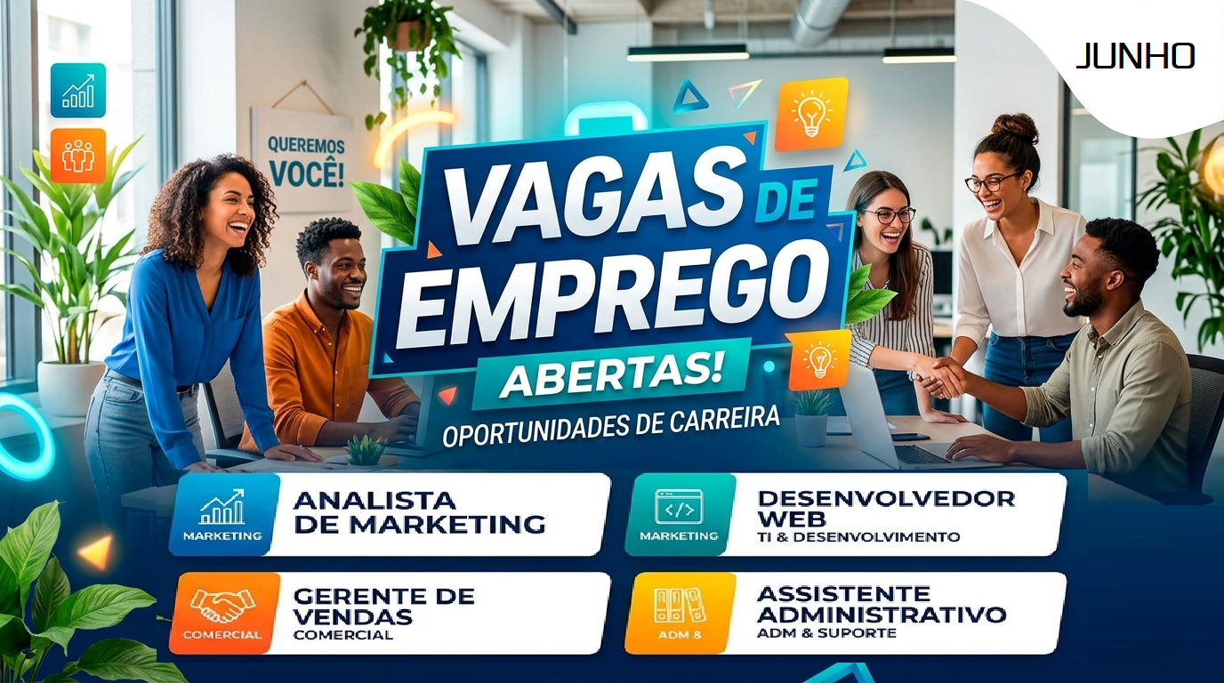 Vagas de Emprego para Junho de 2026