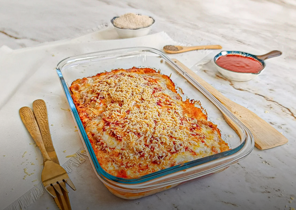 Filé de tilápia a parmegiana
