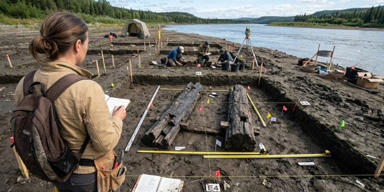 Arqueólogos encontram uma estrutura de madeira de 476 mil anos na África que muda o que sabíamos sobre os primeiros humanos
