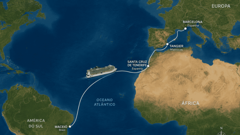 MSC Cruzeiros transforma travessias entre Brasil e Europa em destino da viagem