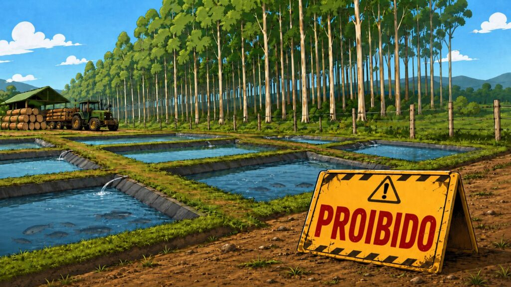 Tilápia, eucalipto e pinus na mira: agro reage contra regra ambiental que pode travar cadeias inteiras