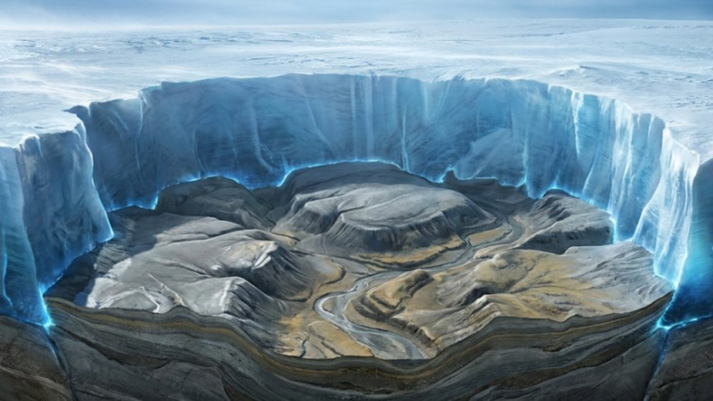 Sob quase 2 quilômetros de gelo, cientistas encontram na Antártida uma paisagem de rios antigos que pode frear glaciares rumo ao oceano