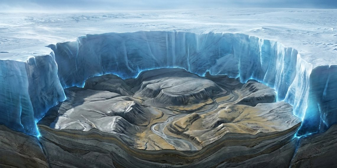 Sob quase 2 quilômetros de gelo, cientistas encontram na Antártida uma paisagem de rios antigos que pode frear glaciares rumo ao oceano