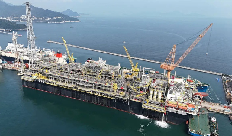 Petrobras inicia P-79 e reforça produção de petróleo e gás no país