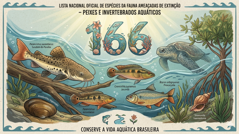 Lista Nacional Oficial de Espécies da Fauna Ameaçadas de Extinção – Peixes e Invertebrados Aquáticos