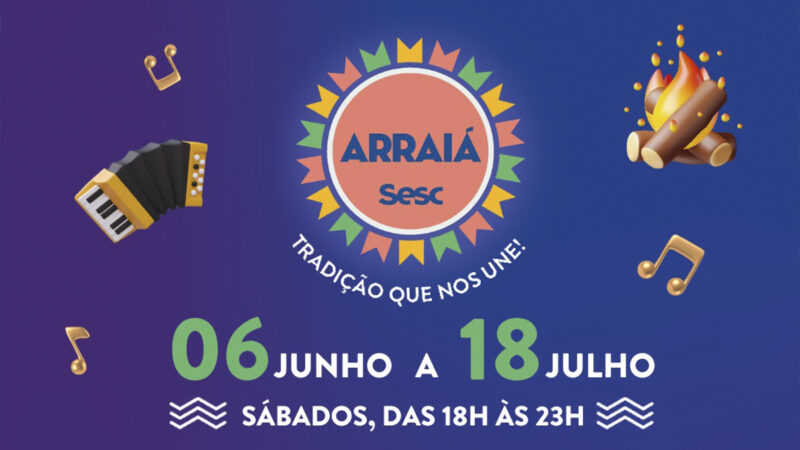Arraiá Sesc em Grussaí 2026