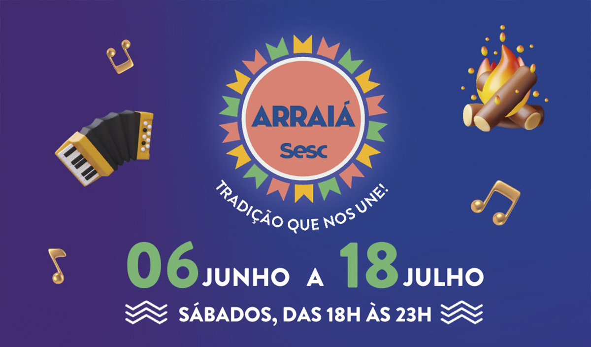 Arraiá Sesc em Grussaí 2026