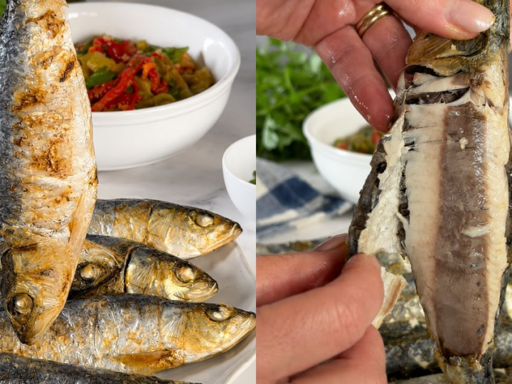 Assar sardinha na air fryer nunca foi tão fácil! Veja como fazer uma pele crocante