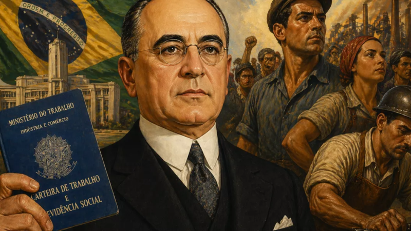 Entenda como se deu a criação da CLT por Getúlio Vargas e a consolidação dos direitos trabalhistas no Brasil