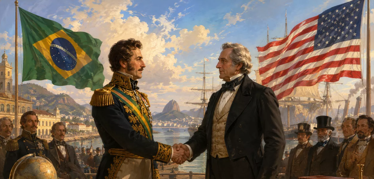 EUA reconheceram a Independência do Brasil antes de Portugal e abriram nova era diplomática para o país
