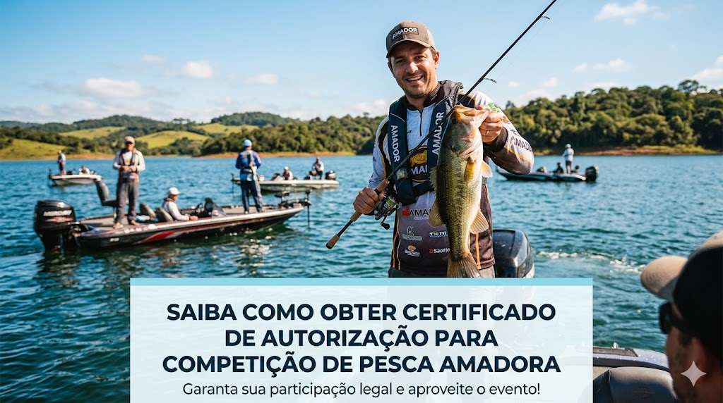 Saiba como obter Certificado de Autorização para competição de pesca amadora