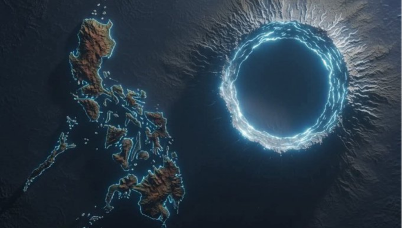 A gigantesca caldeira vulcânica escondida sob o oceano: tem 150 km de diâmetro e é a maior do planeta