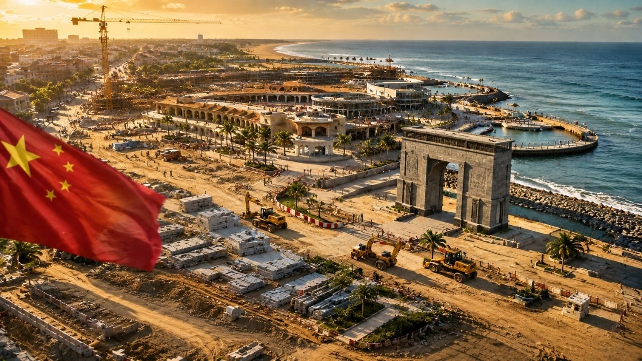Construtoras chinesas assumem obra para transformar antigo porto histórico do Benin em complexo turístico à beira-mar