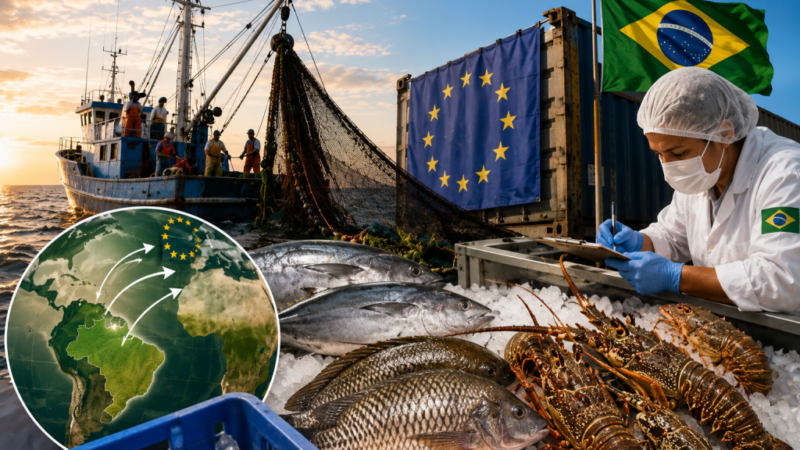 Auditoria da União Europeia pode redefinir futuro das exportações de pescado brasileiro