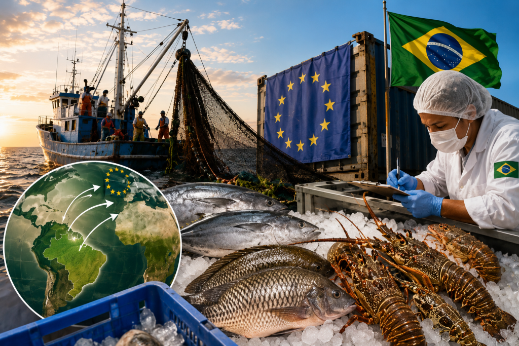 Auditoria da União Europeia pode redefinir futuro das exportações de pescado brasileiro