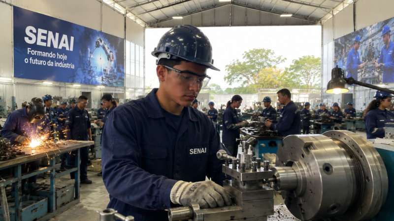 Senai abre 6 mil vagas em cursos técnicos gratuitos