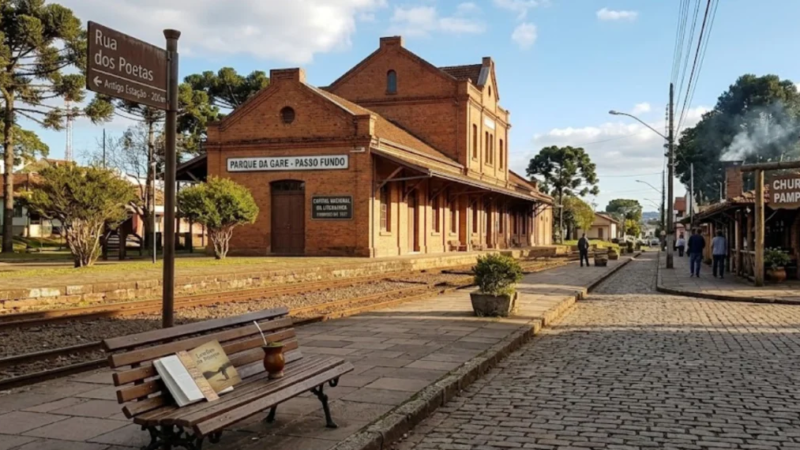 Única cidade do interior com o título oficial de “Capital Nacional da Literatura” herança ferroviária viva e o legítimo frio do sul