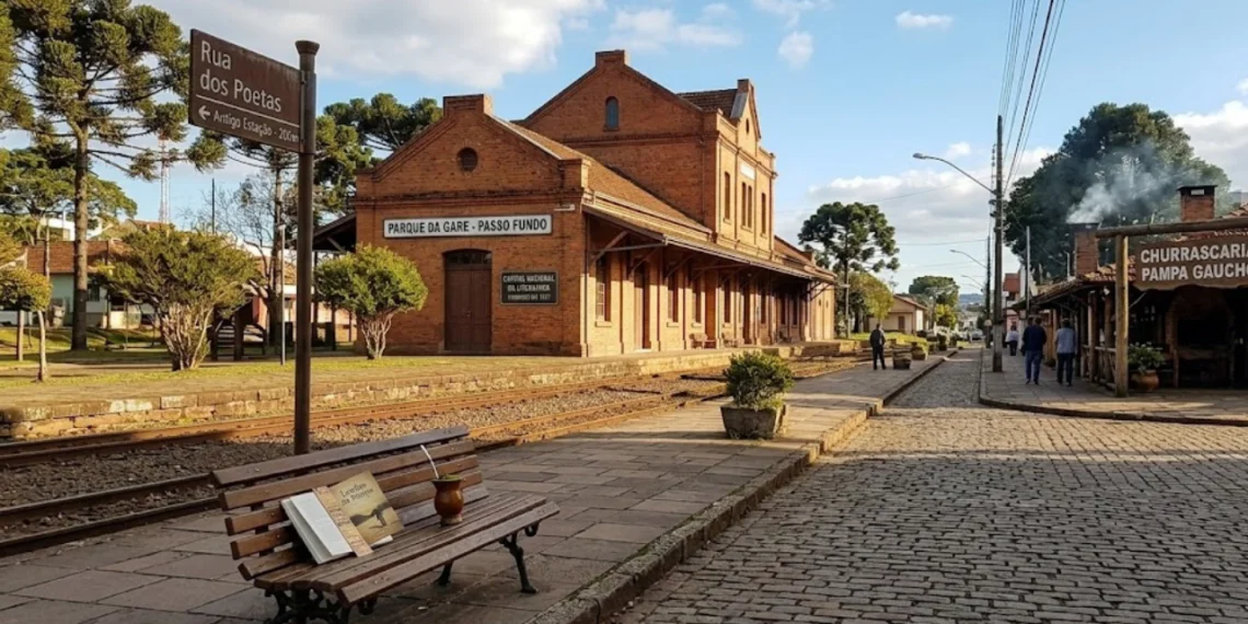 Única cidade do interior com o título oficial de “Capital Nacional da Literatura” herança ferroviária viva e o legítimo frio do sul