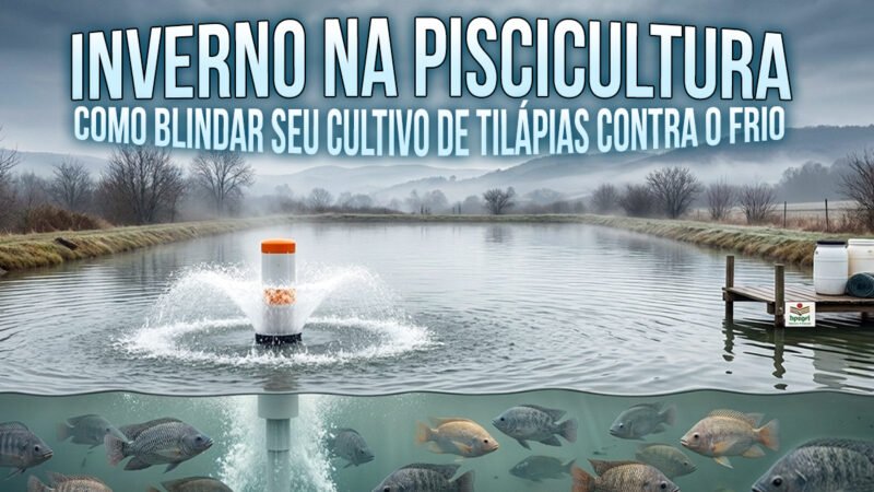 Inverno na Piscicultura: Como Blindar seu Cultivo de Tilápias contra o Frio