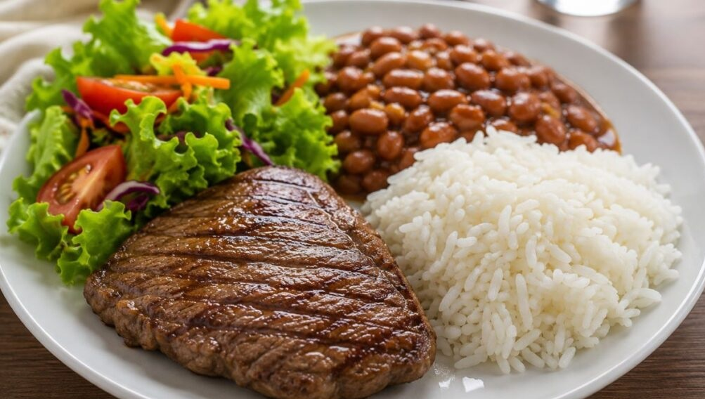 Arroz, feijão, carne e salada: saiba qual deve ser a ordem de consumo pra quem tem diabetes tipo 2
